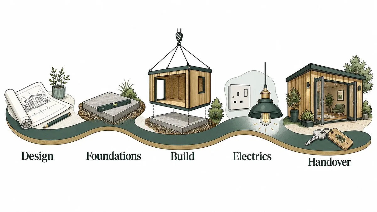 The Signature turnkey process: design, foundations, build, electrics and handover